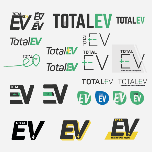 Total EV logo work in progress