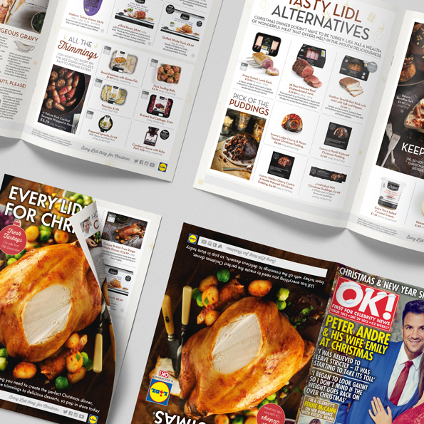 Lidl reverse flip in OK! Magazine