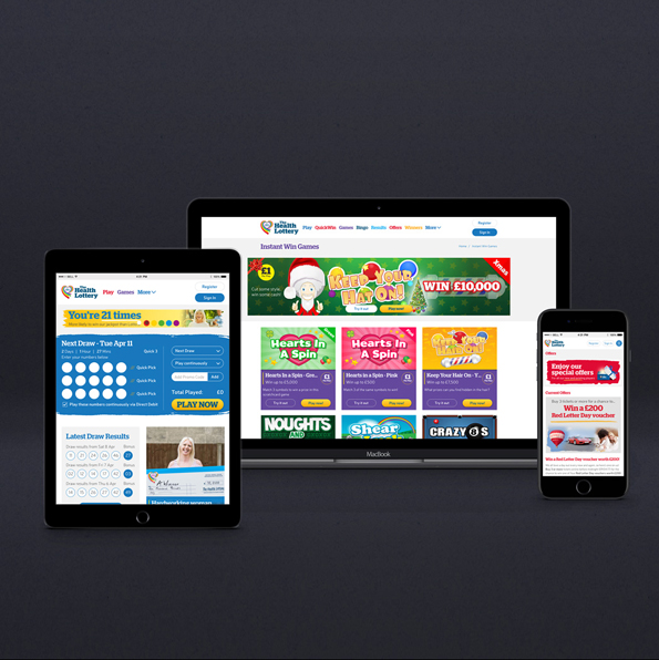 THL website showcase